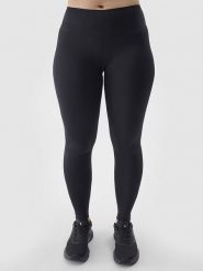 4F Legginsy sportowe w kolorze czarnym rozmiar: S. Czarne legginsy 4f, bez wzorów, z materiału, sportowe. Za 97.05 zł.