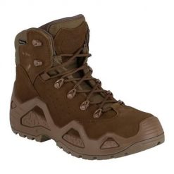 Buty trekkingowe damskie Lowa Z-6s Gtx. Brązowe buty trekkingowe Lowa, bez wzorów, z materiału, bez zapięcia. Za 932.00 zł.
