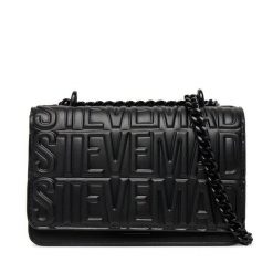 Torebka Steve Madden. Czarne kopertówki Steve Madden, bez wzorów, wizytowe, bez dodatków. Za 479.99 zł.
