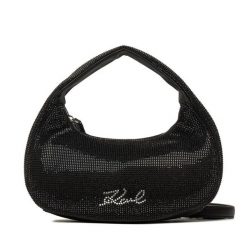 Torebka KARL LAGERFELD. Czarne torebki klasyczne KARL LAGERFELD, bez wzorów, klasyczne, bez dodatków. Za 909.99 zł.