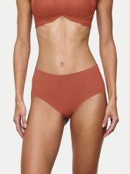 Triumph Figi klasyczne z wysokim stanem Pretty 10222227 Pomarańczowy. Brązowe figi Triumph, bez wzorów, z syntetyku, z podwyższonym stanem. Za 45.00 zł.