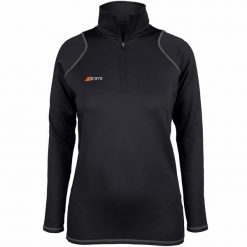 Damski polar 1/4 zip Grays Hockey Questa. Czarne bluzy z polaru GRAYS, bez wzorów, z polaru. Za 314.50 zł.