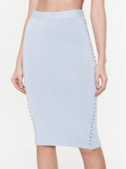 Liu Jo Sport Spódnica ołówkowa TA3060 MS49I Błękitny Slim Fit. Niebieskie spódnice Liu Jo Sport, xs, bez wzorów, z wiskozy, sportowe, ołówkowe. Za 149.99 zł.