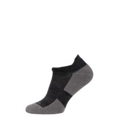Skarpety Trekkingowe Na Giean Light Weight No Show Running Black. Czarne skarpetki NA GIEAN, bez wzorów, z wełny. Za 48.99 zł.