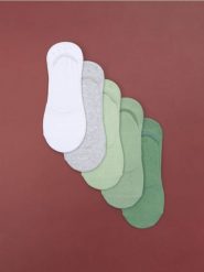 Skarpetki 5 pack - zielony. Zielone skarpetki Sinsay, bez wzorów. Za 15.99 zł.