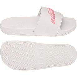 Klapki adidas Adilette Shower GZ5925 białe. Białe klapki bez wzorów, z materiału, klasyczne, bez obcasa, bez zapięcia. Za 211.55 zł.