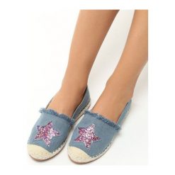 Niebieskie Espadryle Lendi. Espadryle marki Kazar. Za 39.99 zł.