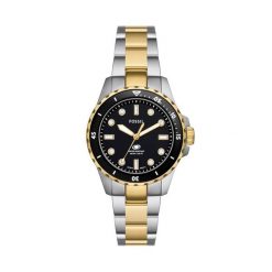 Zegarek Fossil. Żółte zegarki Fossil, złote. Za 739.99 zł.