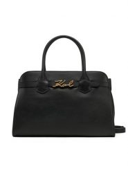 KARL LAGERFELD Torebka A1W30148 Czarny. Czarne torebki klasyczne KARL LAGERFELD, bez wzorów, ze skóry, bez dodatków. Za 1,119.00 zł.