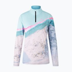 Longsleeve termoaktywny damski BOGNER FIRE+ICE Ilvy 3. Białe bielizna termoaktywna damska bez wzorów, bez ramiączek, narciarskie. Za 659.99 zł.