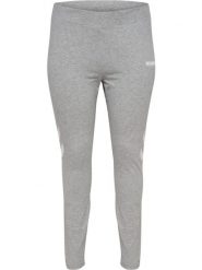 Damskie wysokie legginsy Hummel Legacy Plus. Szare legginsy Hummel, bez wzorów, z bawełny, klasyczne. Za 191.00 zł.