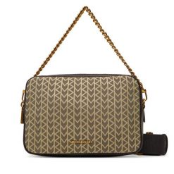 Torebka MICHAEL Michael Kors. Brązowe listonoszki MICHAEL Michael Kors, bez wzorów, bez dodatków. Za 529.99 zł.