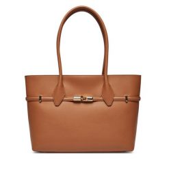 Torebka Furla. Brązowe torebki klasyczne Furla, bez wzorów, klasyczne, bez dodatków. Za 1,549.00 zł.