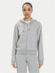 Adidas Bluza ALL SZN Fleece IW1238 Szary Regular Fit. Szare bluzy adidas, l, bez wzorów, z bawełny, bez kaptura. Za 169.99 zł.