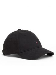 Tommy Hilfiger Czapka z daszkiem Th Flag Soft 6 Panel AW0AW17781 Czarny. Czarne czapki z daszkiem Tommy Hilfiger, bez wzorów, z bawełny. Za 149.99 zł.