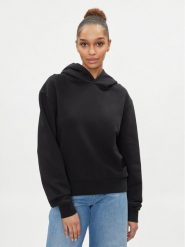Replay Bluza W3711H.000.23614P Czarny Relaxed Fit. Czarne bluzy Replay, l, bez wzorów, z bawełny, bez kaptura. Za 339.99 zł.