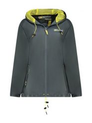 Geographical Norway Kurtka przejściowa w kolorze antracytowym rozmiar: S. Czarne kurtki Geographical Norway, s, bez wzorów, bez kaptura. Za 65.54 zł.