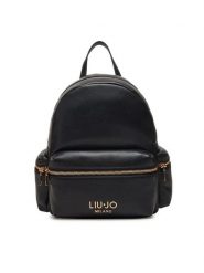 Liu Jo Plecak Ecs M Backpack AA5136 E0033 Czarny. Czarne plecaki Liu Jo, bez wzorów, ze skóry, bez dodatków. Za 449.99 zł.