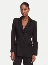 Marella Marynarka Amico1 2625046251 Czarny Slim Fit. Czarne marynarki i żakiety Marella, bez wzorów, z syntetyku, bez ramiączek. Za 849.99 zł.