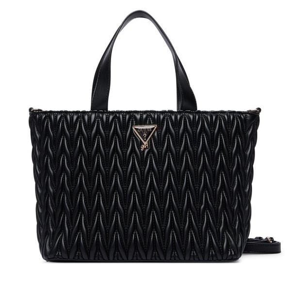 Torebka Guess. Czarne torebki klasyczne Guess, z aplikacjami, bez dodatków. Za 294.99 zł.