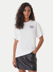 HUGO T-Shirt Vintage 50560770 Biały Regular Fit. Białe t-shirty Hugo, s, bez wzorów, z bawełny, vintage, bez kołnierzyka, bez ramiączek. Za 199.99 zł.