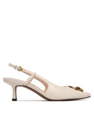 Coccinelle Czółenka C-Me E4 SB3 21 01 01 Biały. Białe czółenka Coccinelle, bez wzorów, ze skóry, bez obcasa, bez zapięcia. Za 899.99 zł.