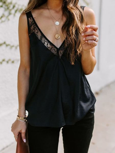 Milan Kiss Top w kolorze czarnym rozmiar: L. Czarne topy Milan Kiss, l, bez wzorów, z koronki, bez kołnierzyka, bez ramiączek. Za 109.78 zł.