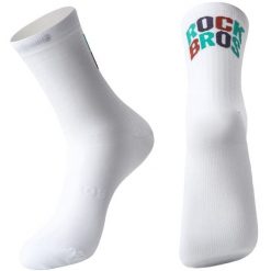 Skarpetki rowerowe kolarskie antybakteryjne Rockbros RB4900 unisex. Białe skarpetki ROCKBROS, bez wzorów. Za 29.90 zł.