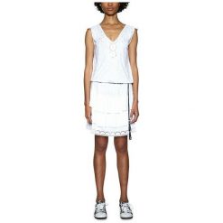 Desigual Kamizelka Damska Castoro 18Swvk45 1000 (Rozmiar L). Spódnice marki Desigual. W wyprzedaży za 223.00 zł.