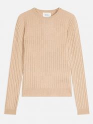 Perfect Cashmere Kaszmirowy sweter "Kylie" w kolorze beżowym rozmiar: M. Brązowe swetry Perfect Cashmere, m, bez wzorów, z kaszmiru, bez ramiączek. Za 347.99 zł.