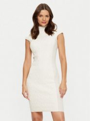 Marciano Guess Sukienka codzienna 4BGK0A 5661Z Beżowy Bodycon Fit. Brązowe sukienki Marciano Guess, na co dzień, z aplikacjami, z syntetyku, bez kołnierzyka, bez ramiączek, bodycon. Za 759.99 zł.