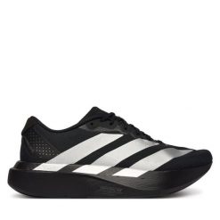 Buty do biegania adidas. Czarne buty do biegania adidas, bez wzorów, bez zapięcia, do biegania. Za 649.99 zł.