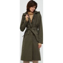Lauren Ralph Lauren płaszcz damski kolor zielony przejściowy. Zielone płaszcze Lauren Ralph Lauren, l, bez wzorów, bez kaptura. Za 1,809.90 zł.