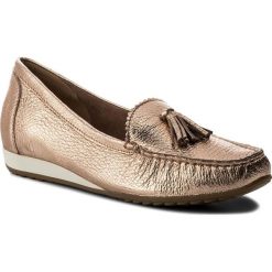 Mokasyny CAPRICE - 9-24604-20 Rosegold Deer 907. Czerwone mokasyny Caprice, ze skóry. W wyprzedaży za 239.00 zł.