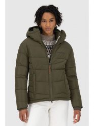 Alife and kickin Kurtka zimowa "JuanaAK" w kolorze khaki rozmiar: S. Brązowe kurtki Alife and Kickin, na zimę, s, bez wzorów, z puchu, bez kaptura. Za 259.95 zł.