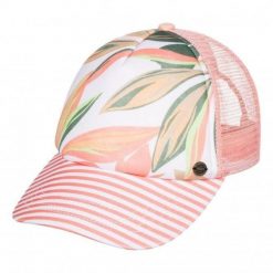 Czapka z daszkiem damska ROXY Beautiful Morning. Czerwone czapki z daszkiem Roxy, bez wzorów. Za 62.99 zł.
