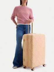 Nine West Walizka duża CEO-NW-L-006-09 BEIGE Różowy jasny. Czerwone walizki Nine West, duże. Za 399.99 zł.
