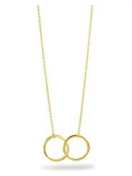 OR Carats Złoty naszyjnik - dł. 40 cm rozmiar: onesize. Żółte naszyjniki OR Carats, z materiału, złote. Za 695.99 zł.