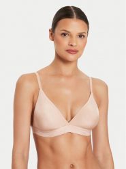 Guess Biustonosz bezfiszbinowy O4YC16 KCF20 Brązowy. Brązowe biustonosze Guess, z aplikacjami, z syntetyku. Za 79.99 zł.