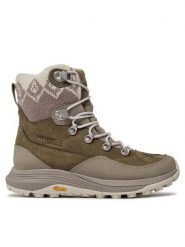 Merrell Śniegowce Siren 4 Thermo Wp J037414 Szary. Szare śniegowce Merrell, bez wzorów, ze skóry, bez zapięcia. Za 599.99 zł.