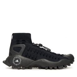 Trekkingi adidas. Czarne buty sportowe lifestyle adidas, bez wzorów, sportowe, bez zapięcia. Za 1,099.00 zł.