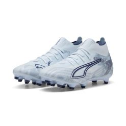 Damskie buty piłkarskie ULTRA 6 MATCH+ FG PUMA. Białe buty do biegania Puma, bez wzorów, bez zapięcia, do biegania. Za 409.00 zł.