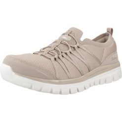 Buty SKECHERS GRACEFUL - SOFT SOUL Beżowy. Brązowe buty sportowe lifestyle Skechers, bez wzorów, z tkaniny, sportowe, bez zapięcia. Za 298.11 zł.