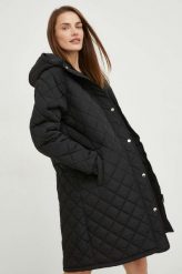 Answear Lab kurtka damska kolor czarny przejściowa. Czarne kurtki Answear Lab, l, bez wzorów, z kapturem. W wyprzedaży za 222.99 zł.