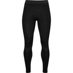 Damskie legginsy Hummel Seamless. Czarne legginsy Hummel, bez wzorów, z materiału, sportowe. Za 100.00 zł.