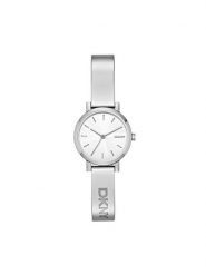 DKNY Zegarek Soho NY2306 Srebrny. Szare, analogowe zegarki DKNY, srebrne. Za 399.99 zł.