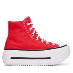Trampki Converse. Czerwone trampki Converse, bez wzorów, retro, bez zapięcia. Za 359.99 zł.