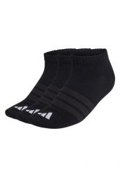 Skarpety adidas Thin & Light Essentials Low Cut 3-pak. Czarne skarpetki adidas, bez wzorów, z bawełny. Za 42.99 zł.