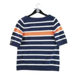 Second life - Damski sweter w kolorze granatowym - Jak nowy. Niebieskie swetry Ralph Lauren, bez wzorów, bez ramiączek. Za 126.86 zł.