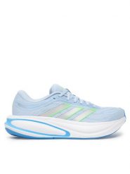 Adidas Buty do biegania Response 2 W KJ1768 Błękitny. Niebieskie buty treningowe adidas, bez wzorów, z materiału, bez zapięcia, do biegania. Za 299.99 zł.